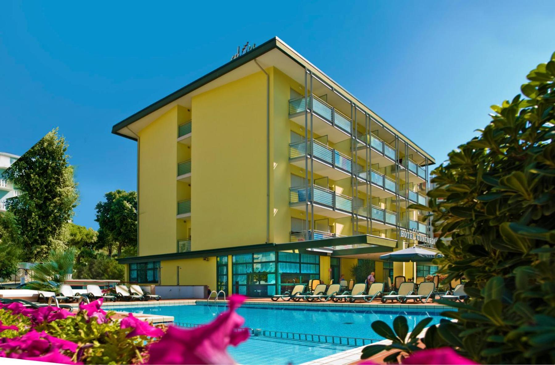 Hotel Concordia 3S Bibione Buitenkant foto